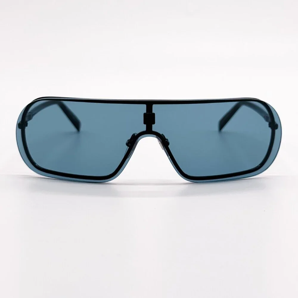 NEW GIVENCHY GV7168/S 0MR8 KU BLUE UNISEX SUNGLASSES GIVENCHY